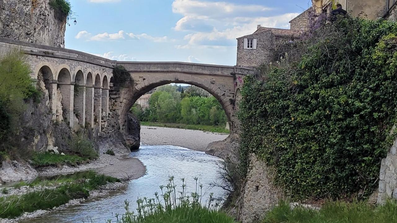 Maison Ancienne Romantique Avec Terrasse Panoramique Vaison-la-Romaine Kültér fotó